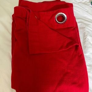 Linen curtains set of 2